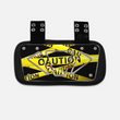 Caution Tape Sticker for Back Plate