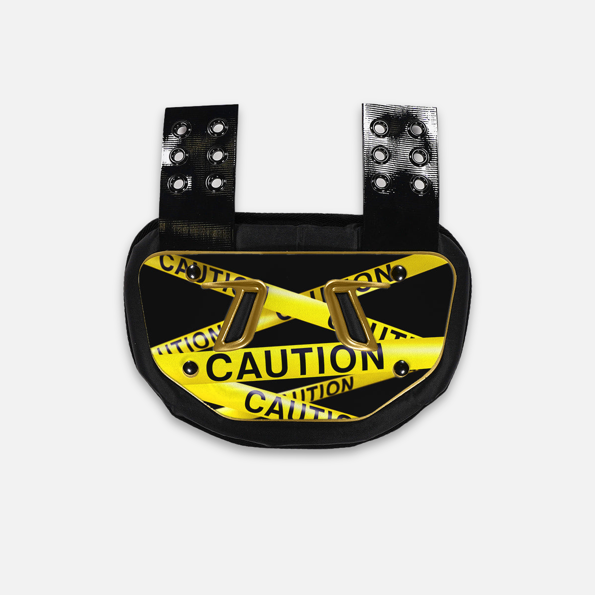 Caution Tape Sticker for Backplate