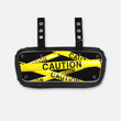 Caution Tape Sticker for Backplate