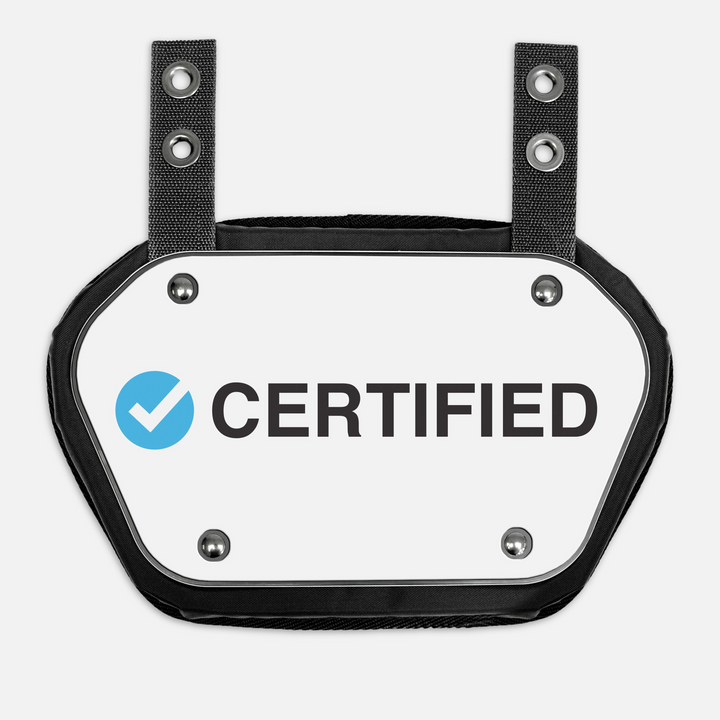 Certified Sticker for Backplate