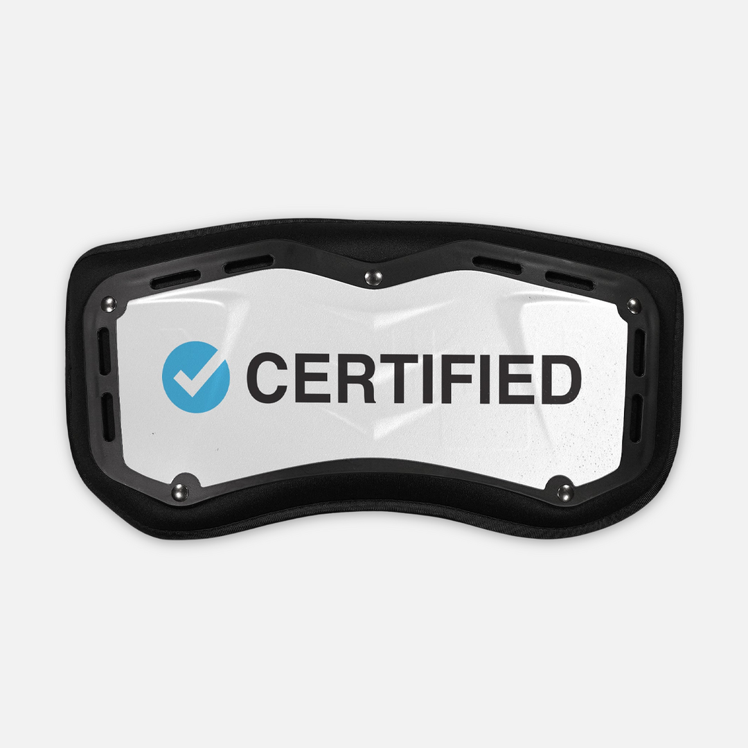 Certified Sticker for Backplate