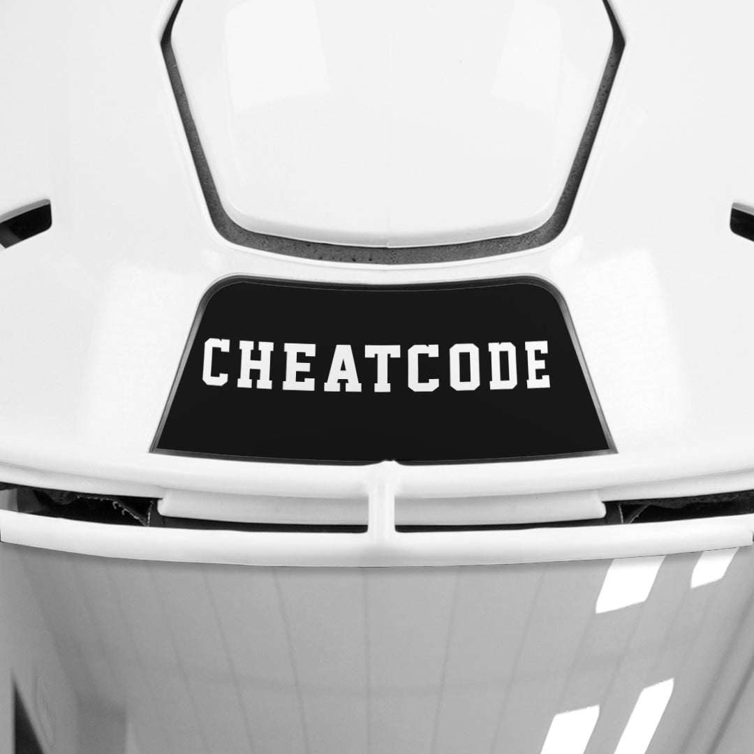 Cheatcode Riddell Speedflex Front and Back Bumper Sticker Kit