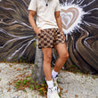 Checkered Milan Shorts - 5"