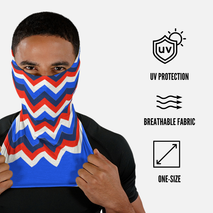Chevron USA Neck Gaiter