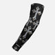 Chrome Cross Pattern Arm Sleeve