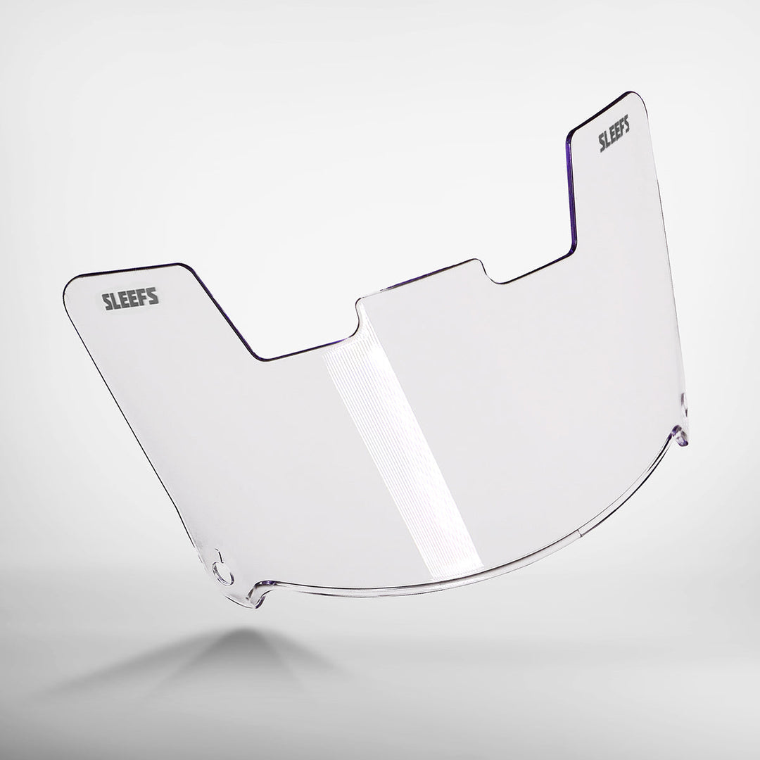 Clear Helmet Visor + Back Plate Bundle for Kids