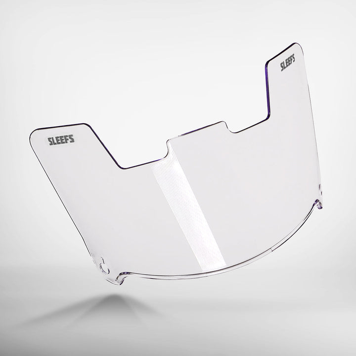 Clear Helmet Visor + Back Plate Bundle for Kids
