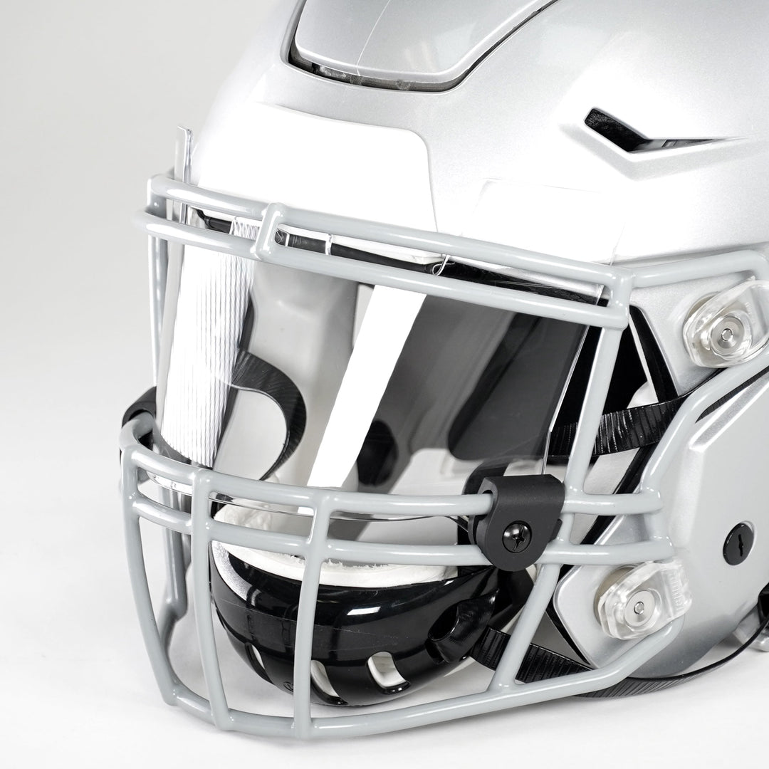 Clear Helmet Visor + Back Plate Bundle