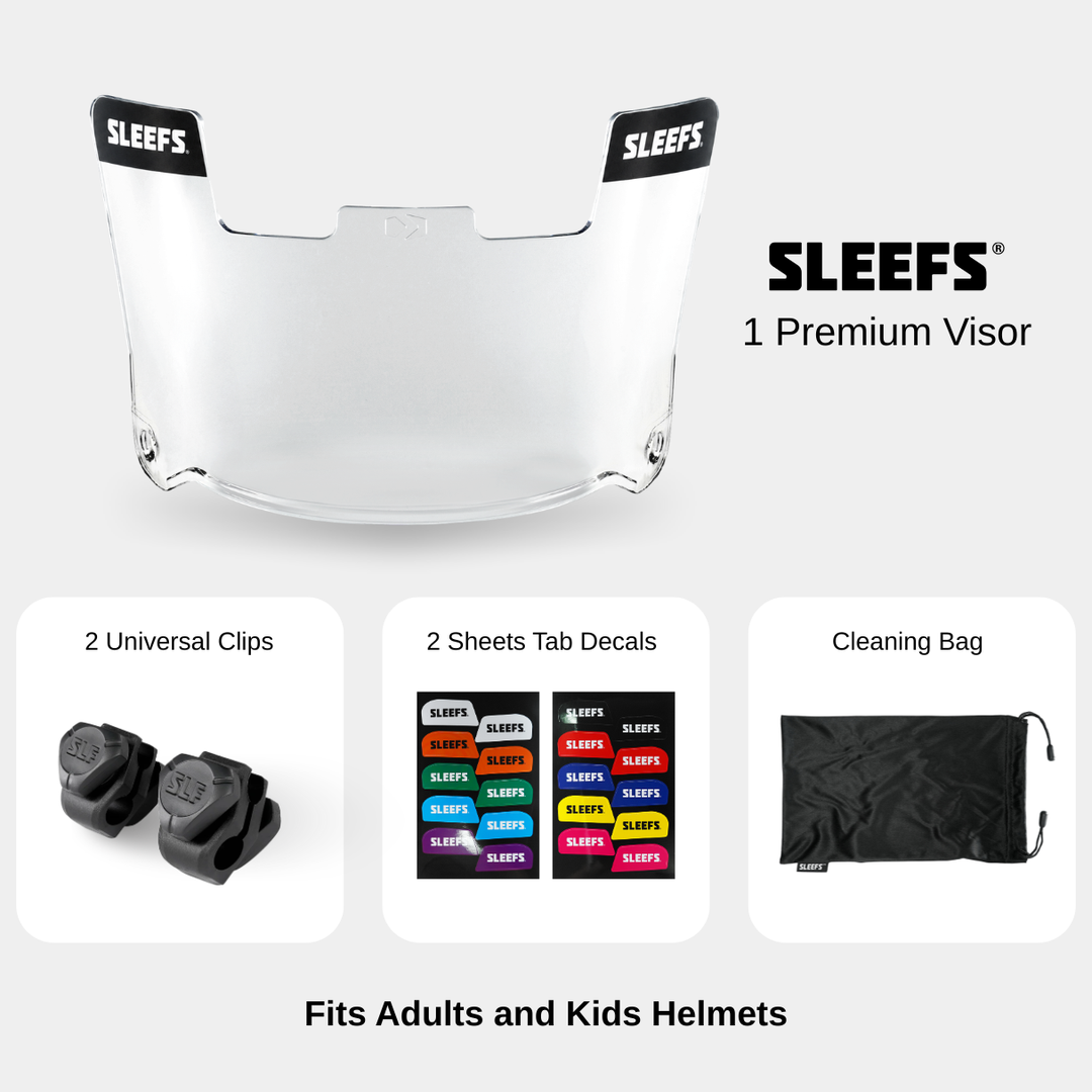 Clear Helmet Eye-Shield Visor