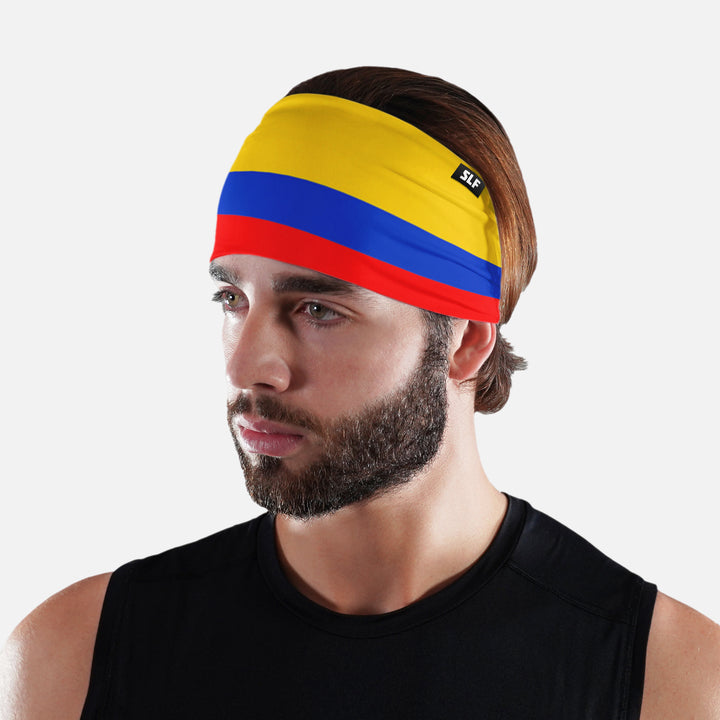 Colombia Flag Headband