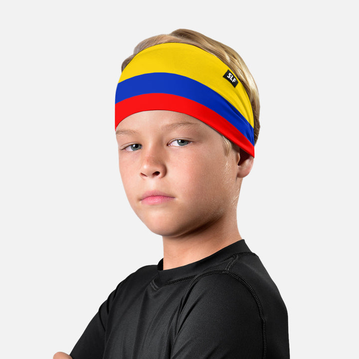 Colombia Flag Kids Headband