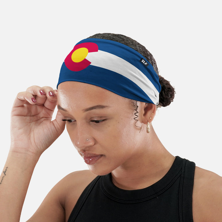 Colorado Flag Headband