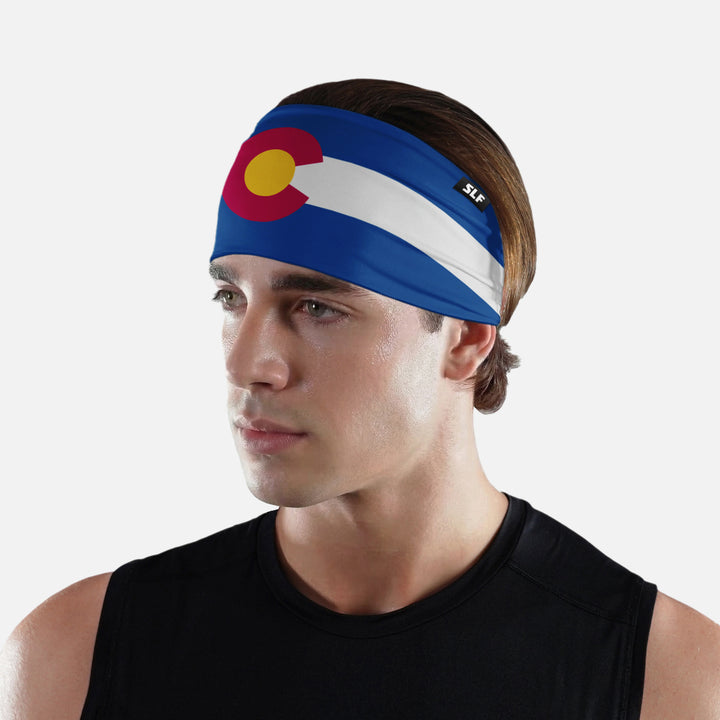 Colorado Flag Headband
