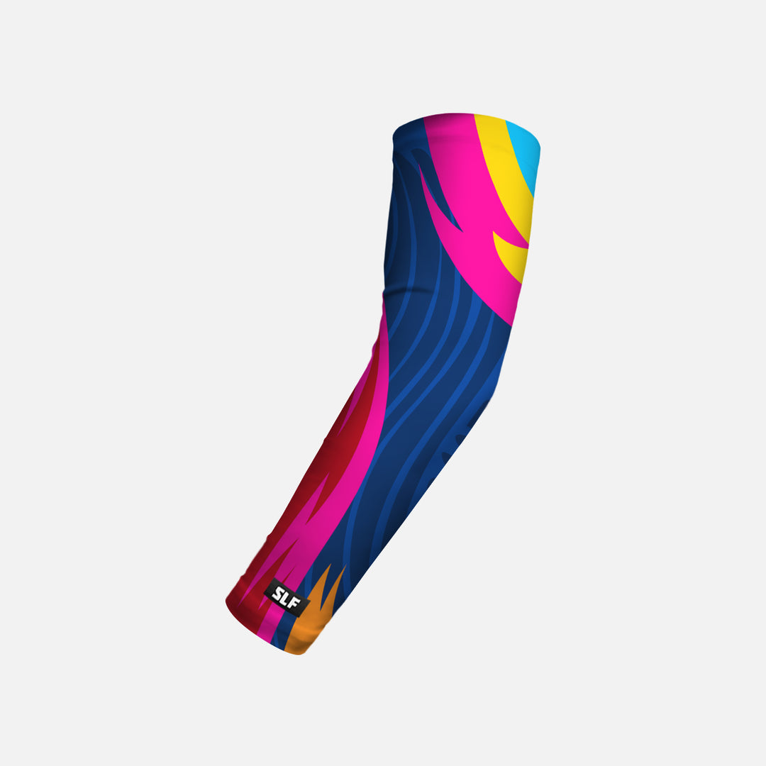 Colour Waves Kids Arm Sleeve