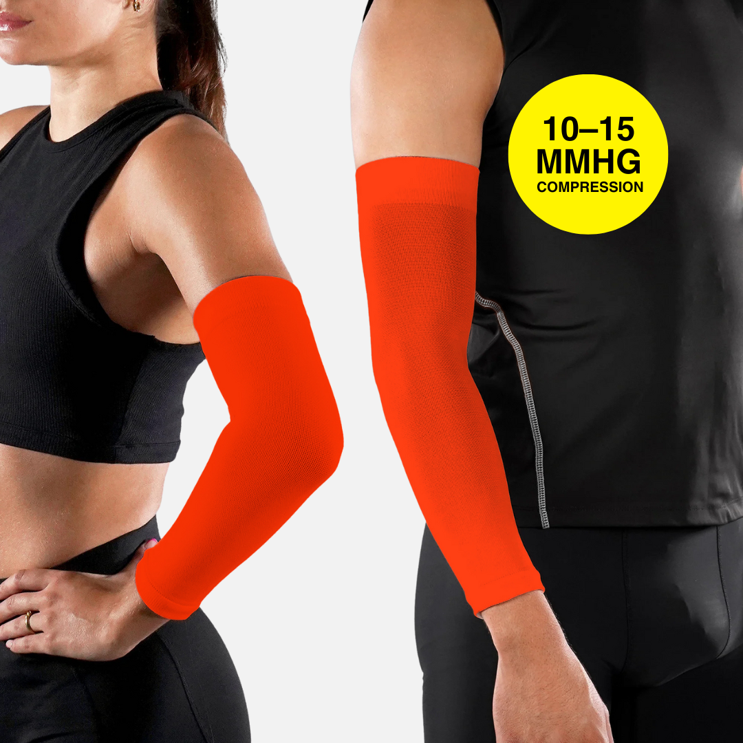 Hue Orange Compression Arm Sleeve