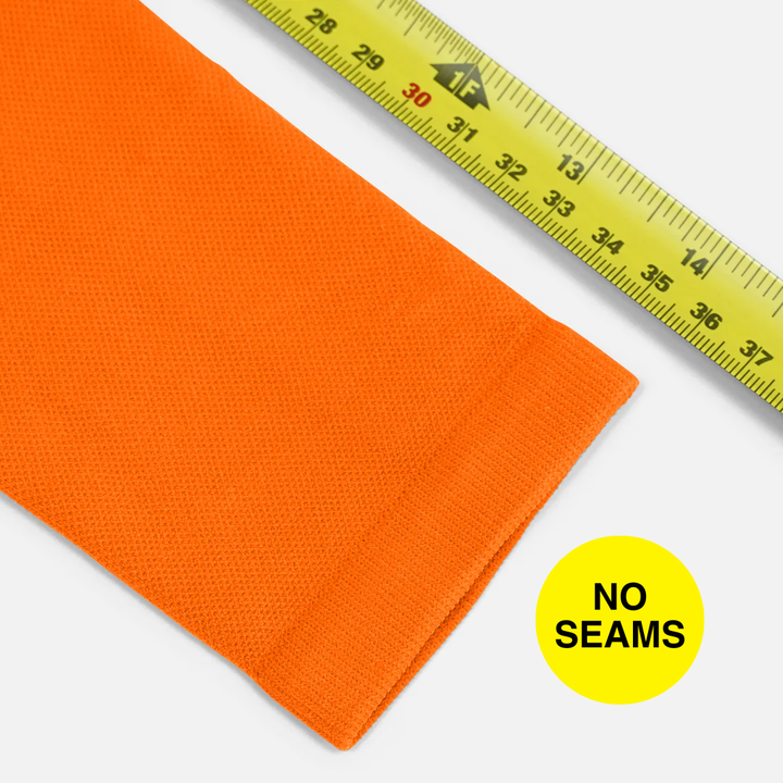 Hot Orange Compression Arm Sleeve