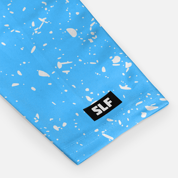 Concrete Hue Sky Blue Kids Arm Sleeve