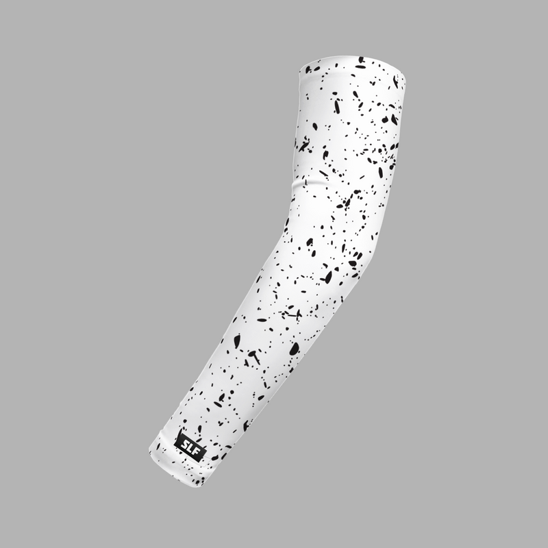Concrete White Kids Arm Sleeve