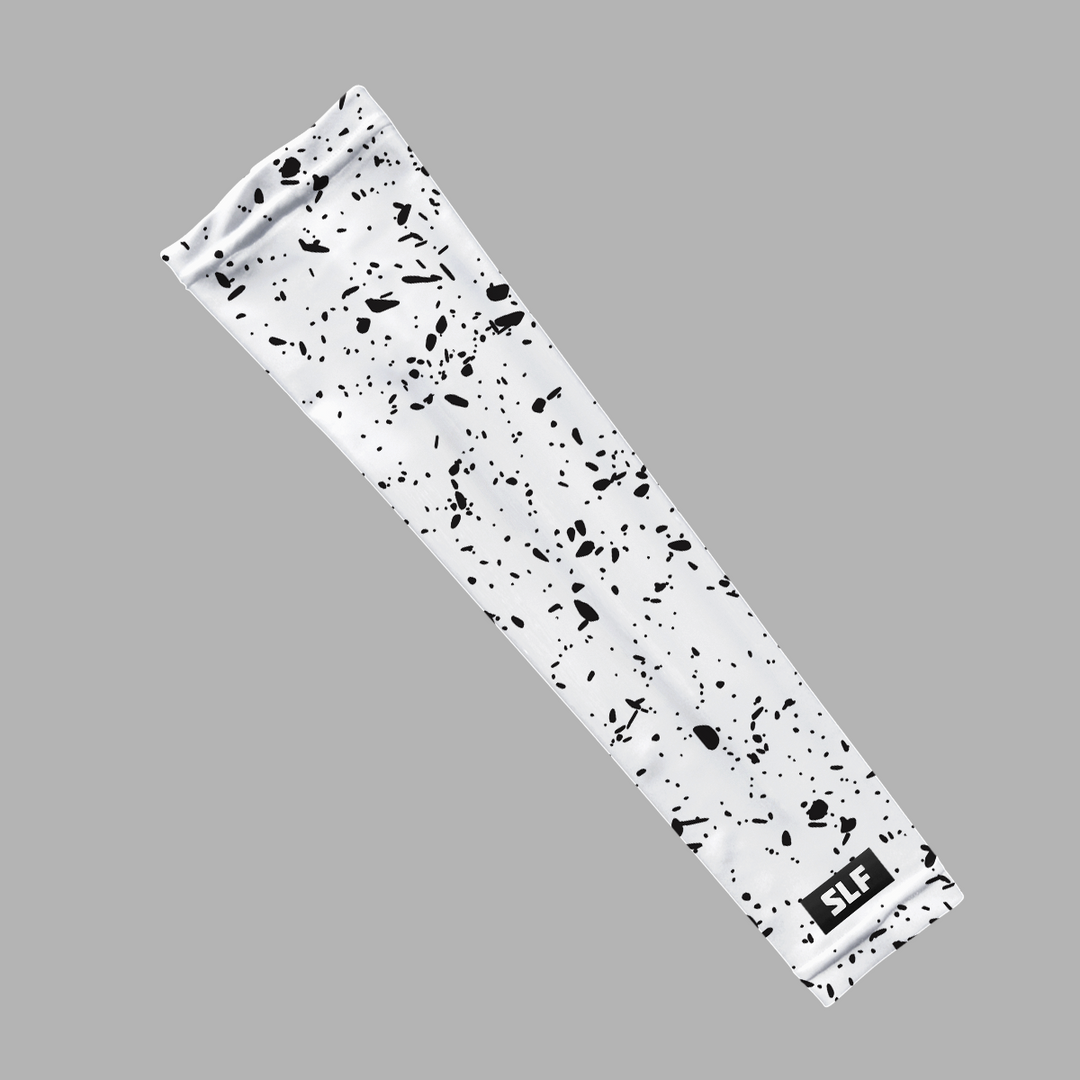 Concrete White Kids Arm Sleeve