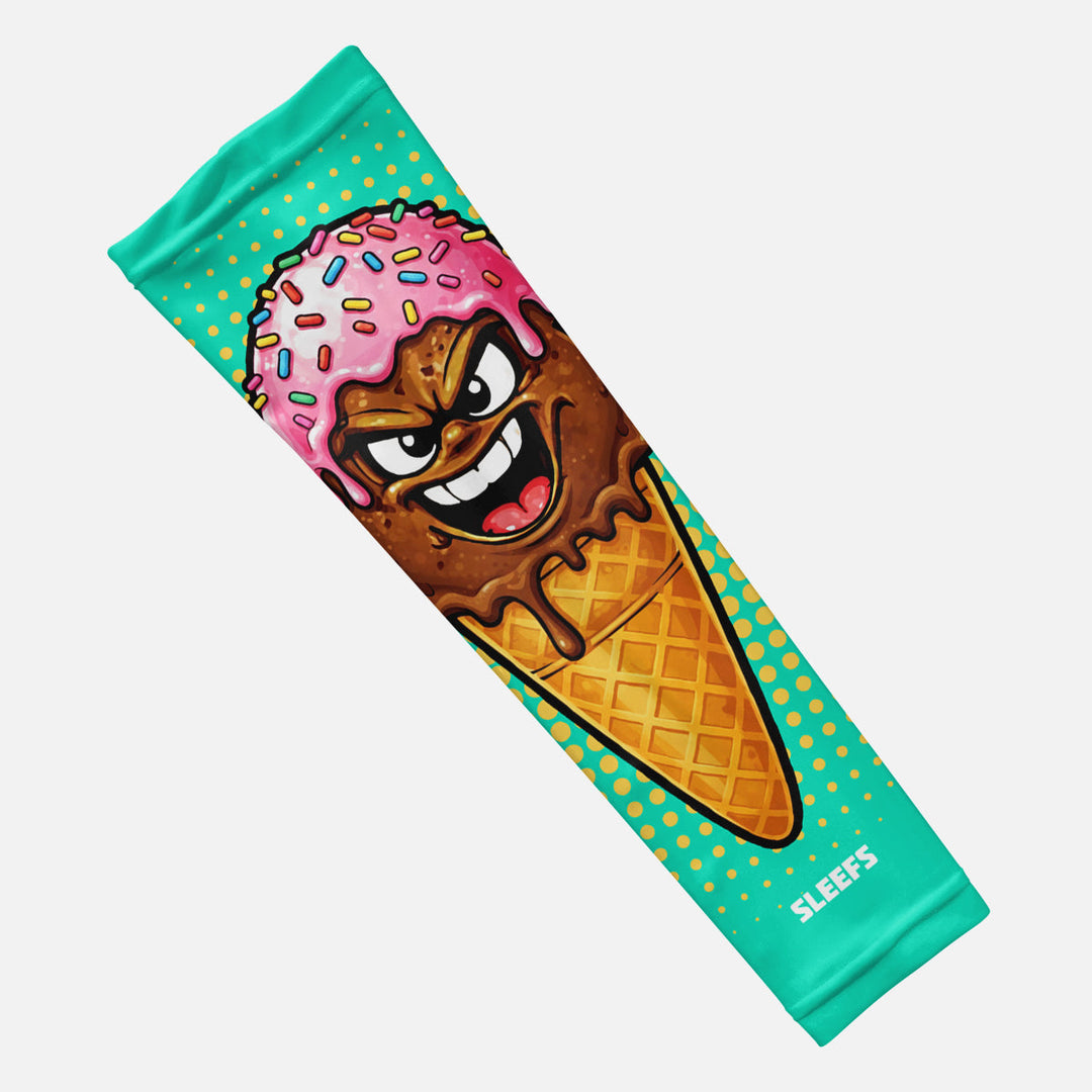Cool Mint Sprinkle Cone Arm Sleeve
