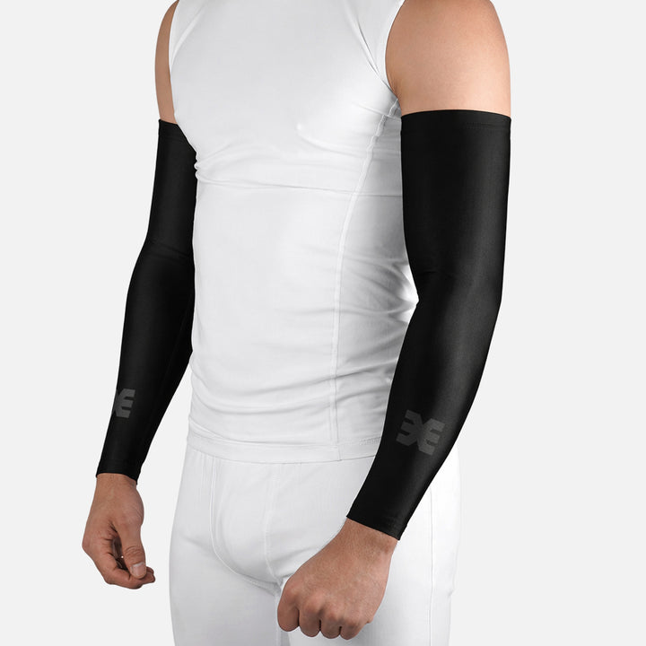 Core Black Running Sleeves - Pair