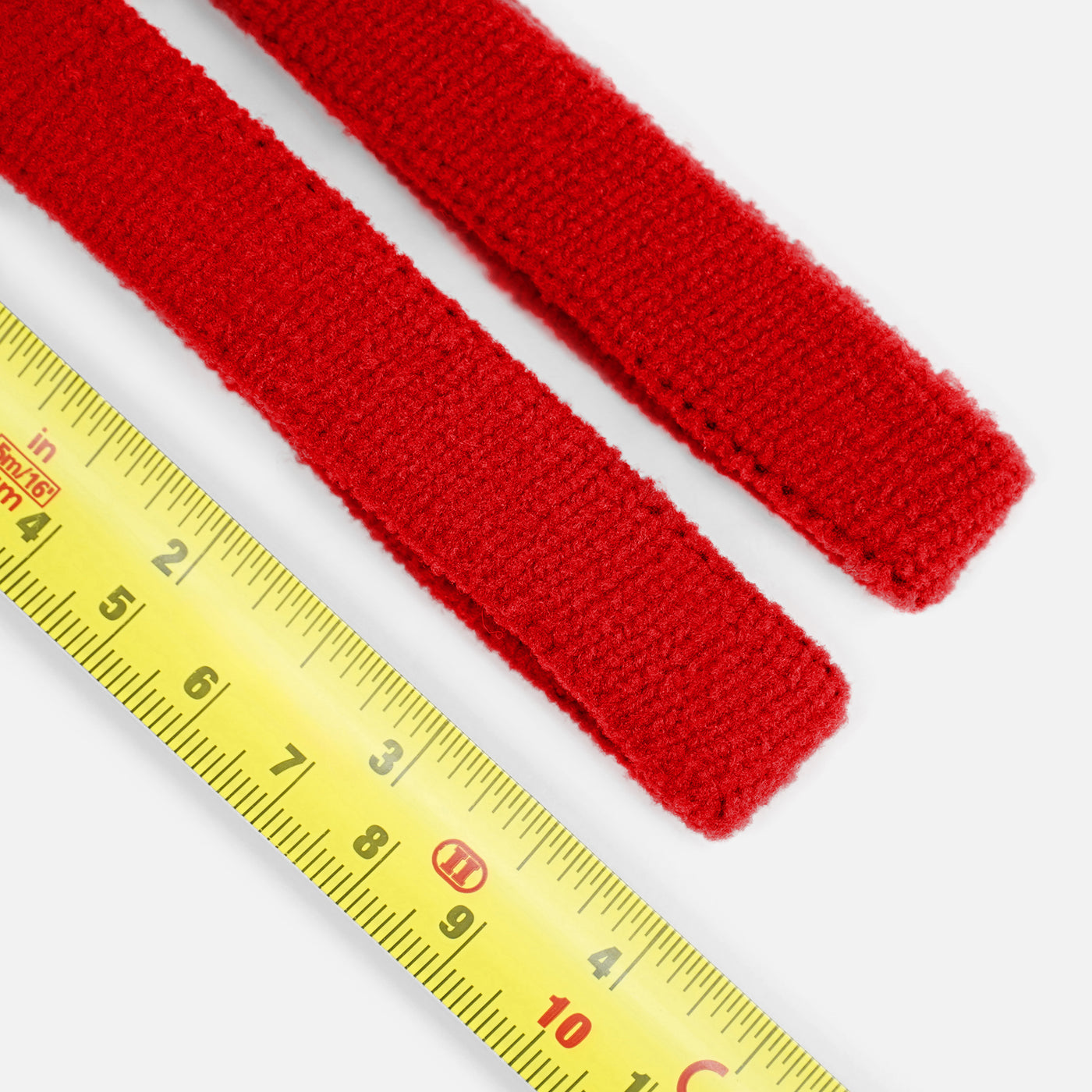 Hue Red Thin Cotton Bicep Bands