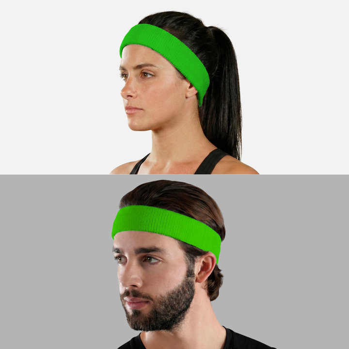 Hue Green Cotton Headband