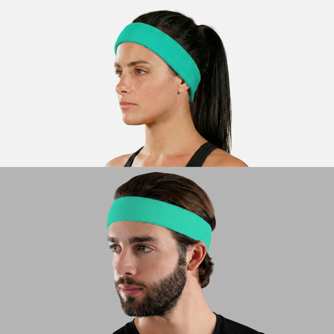 Hue Teal Cotton Headband