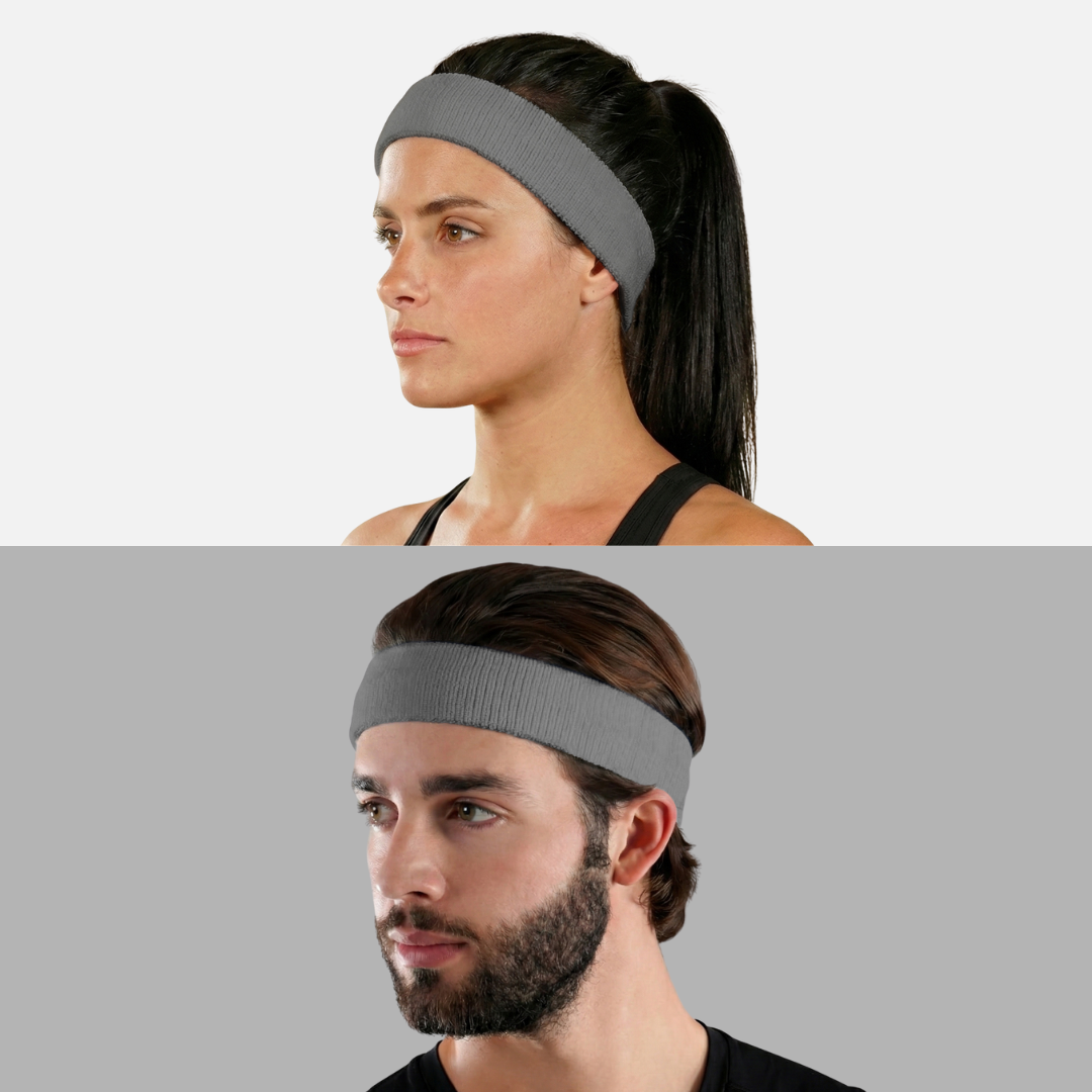 Hue Gray Cotton Headband