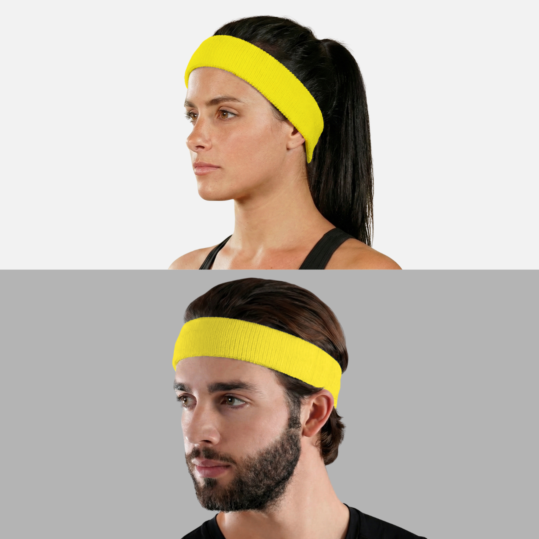 Hue Yellow Cotton Headband