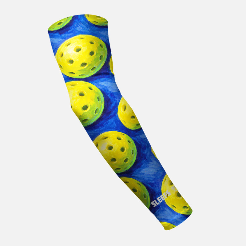 Court Blue Kitchen Pickleball Arm Sleeve