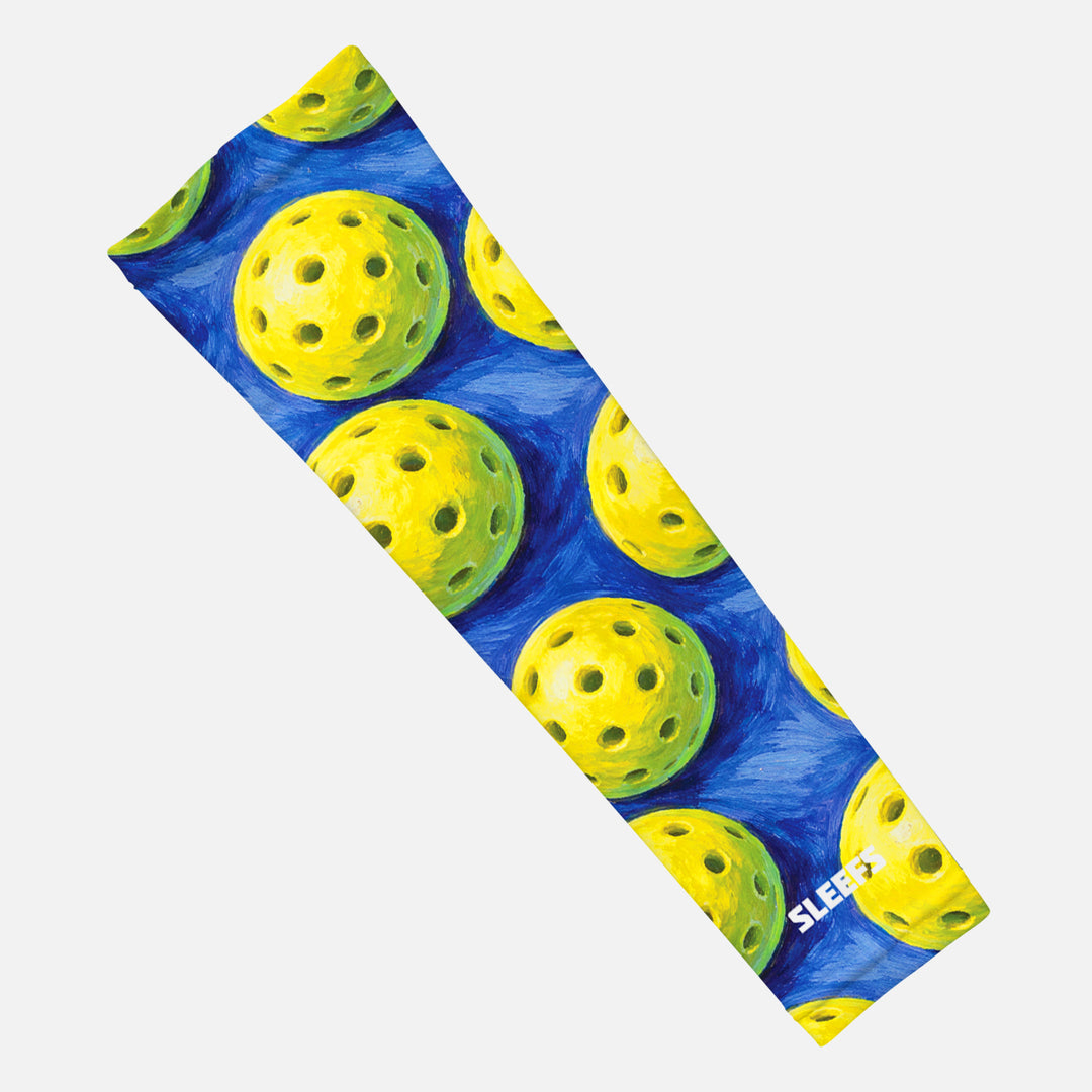 Court Blue Kitchen Pickleball Arm Sleeve