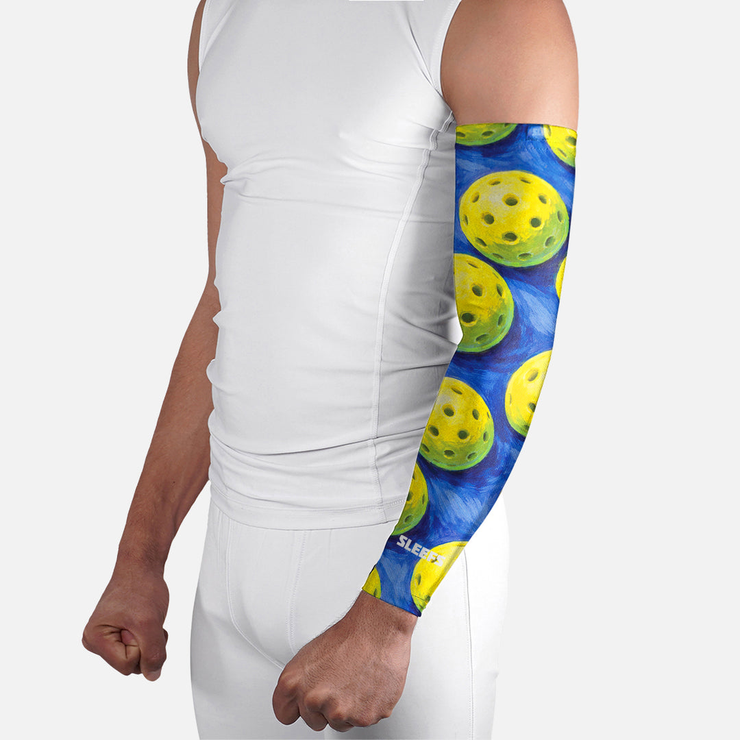 Court Blue Kitchen Pickleball Arm Sleeve