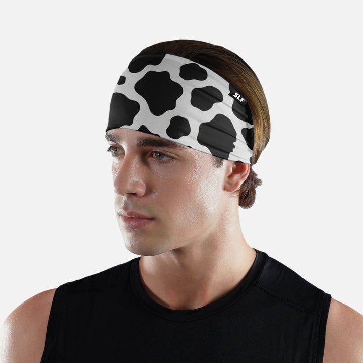 Cow Print Headband