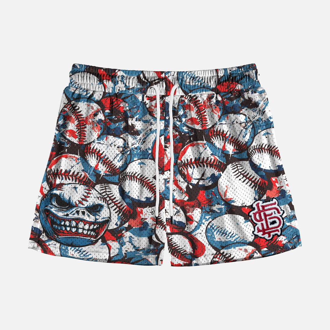 Crazy Baseball Shorts - 5"
