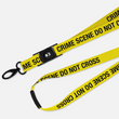 Crime Scene Premium Lanyard