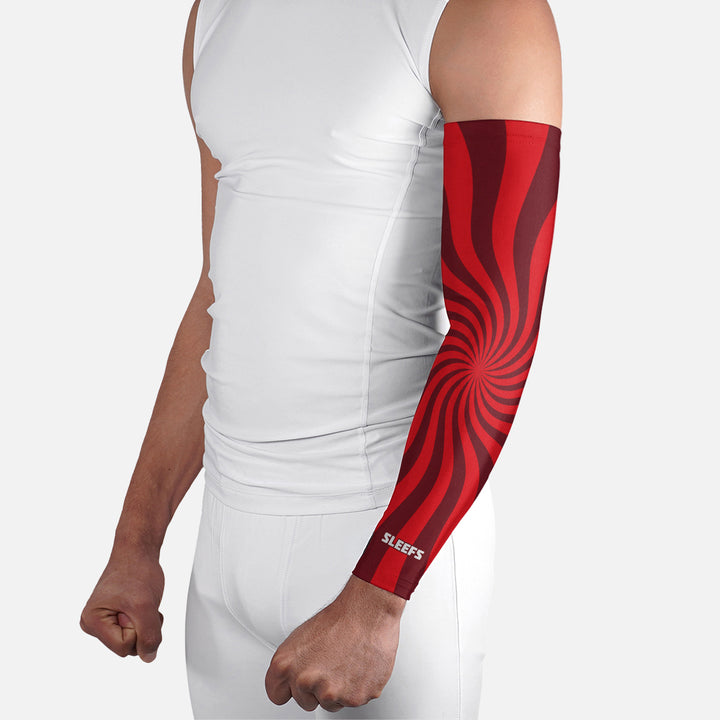 Crimson Vortex Arm Sleeve