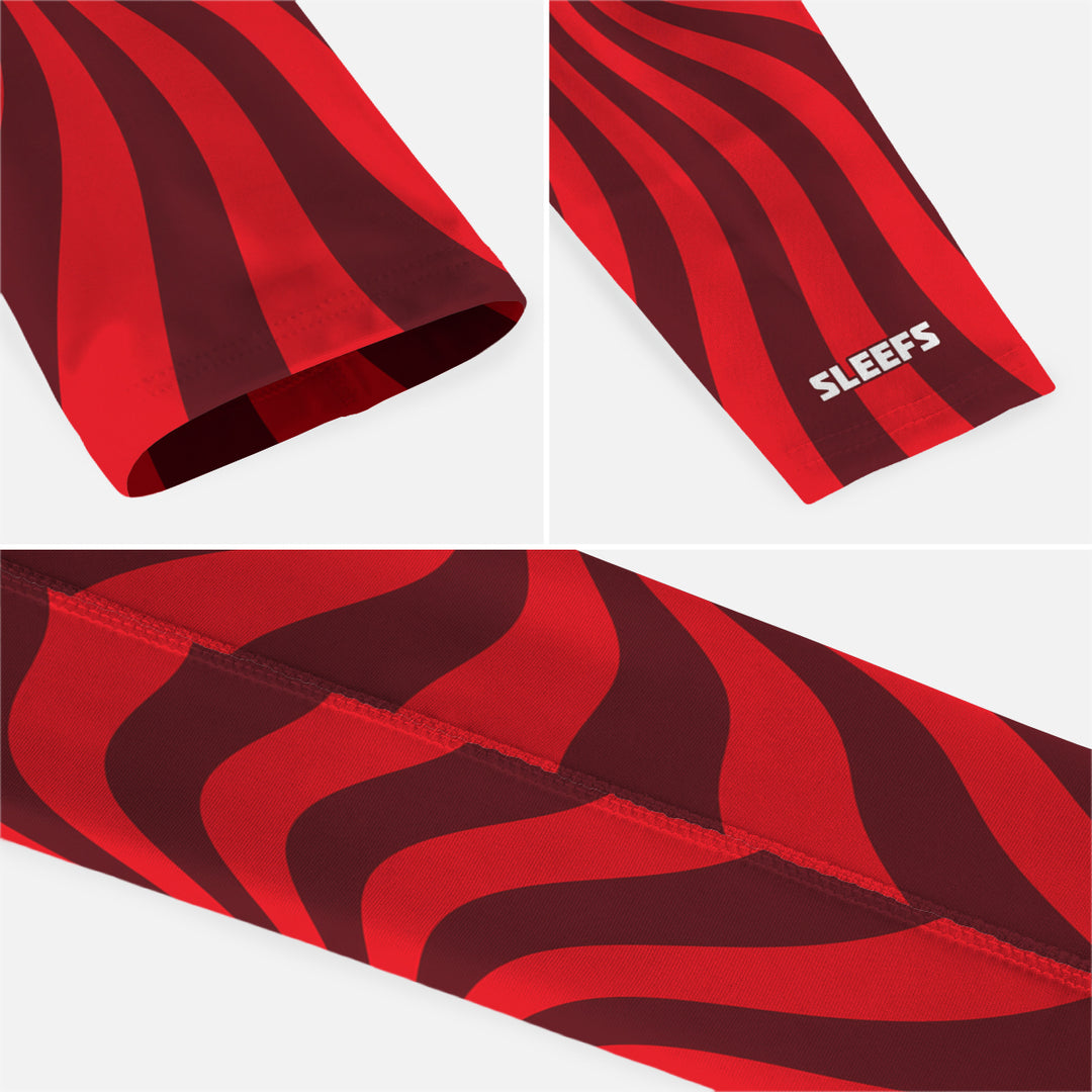 Crimson Vortex Kids Arm Sleeve