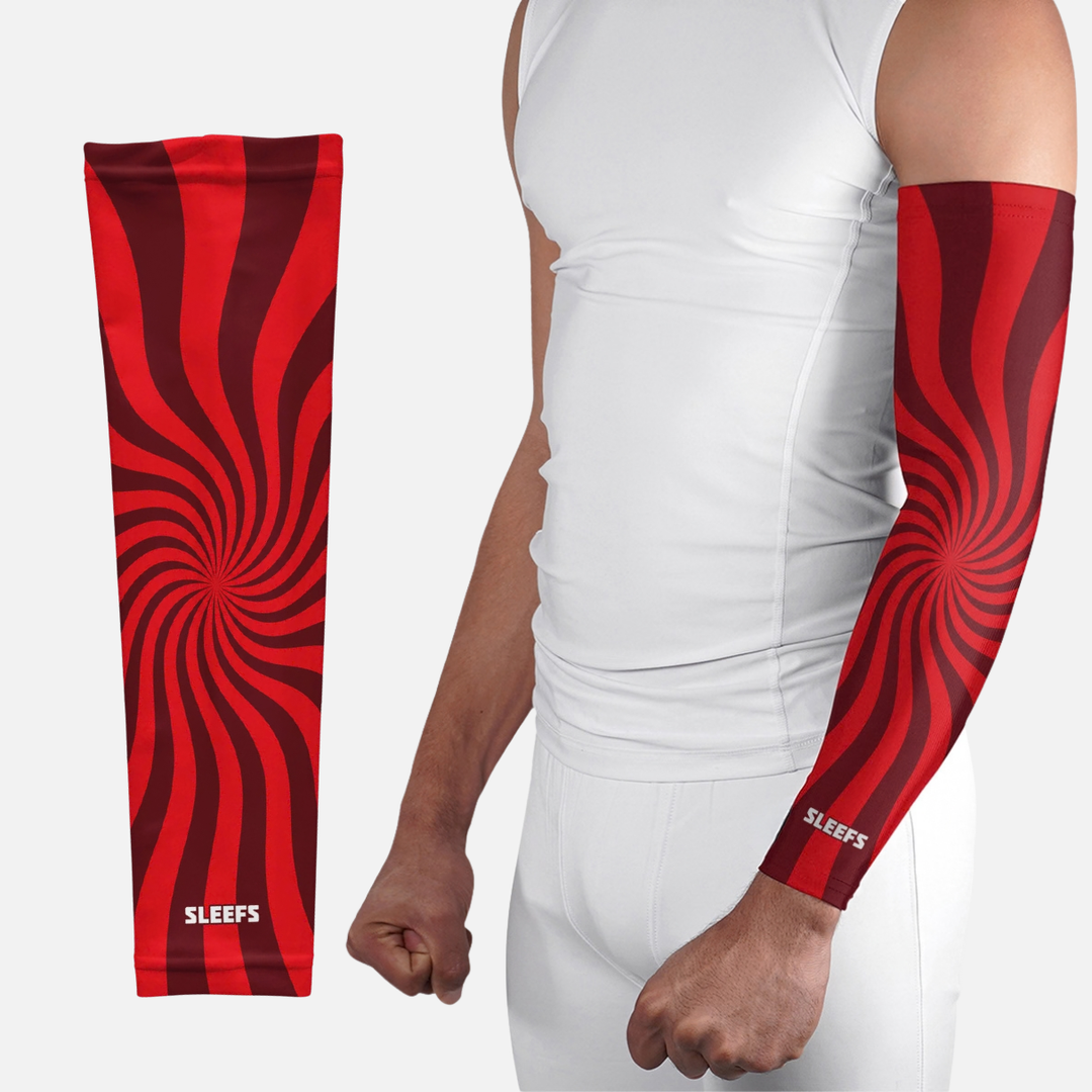 Crimson Vortex Arm Sleeve
