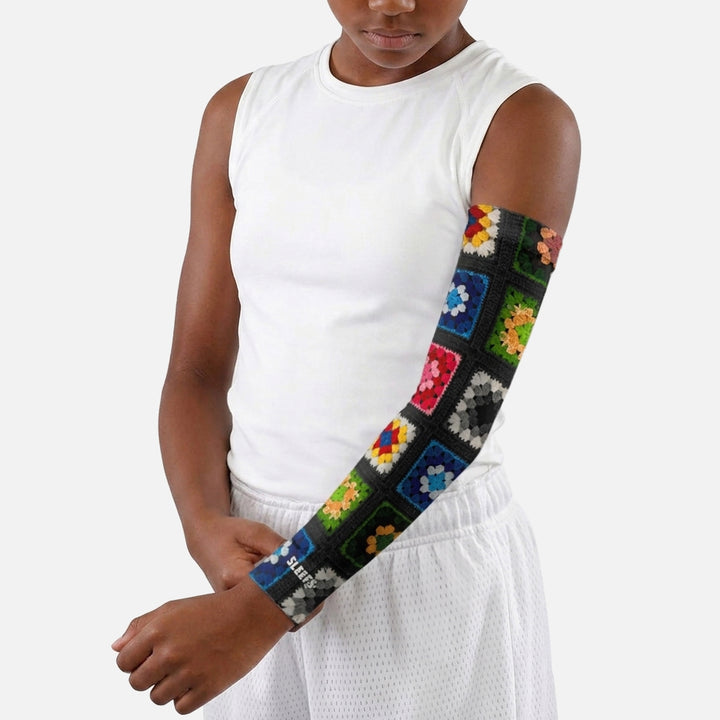 Granny Square Kids Arm Sleeve