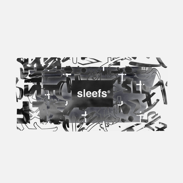 Cross Pattern Black White Headband