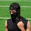 Cross Pattern Loose-Fitting Balaclava