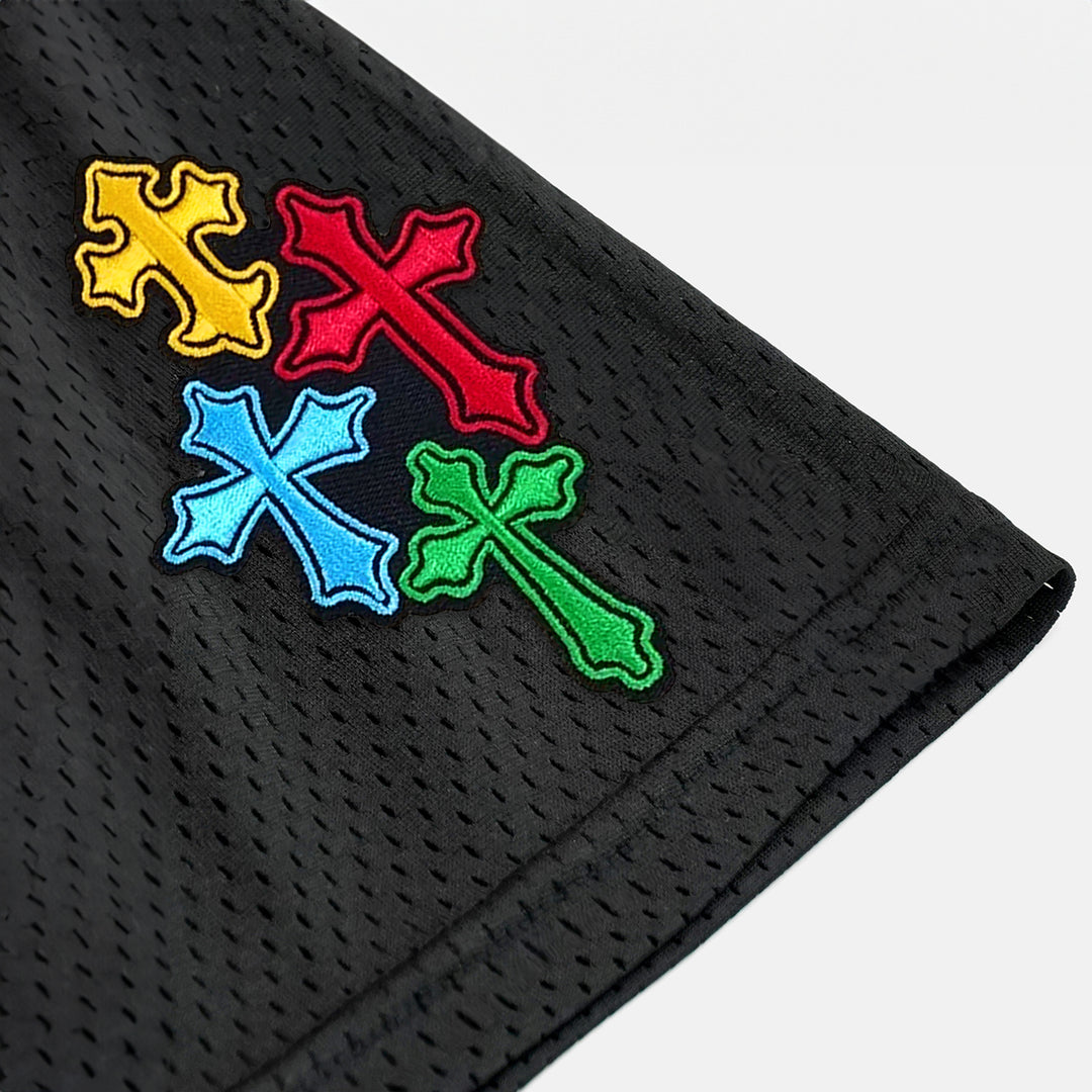 Crosses Chroma Patch Shorts - 7"