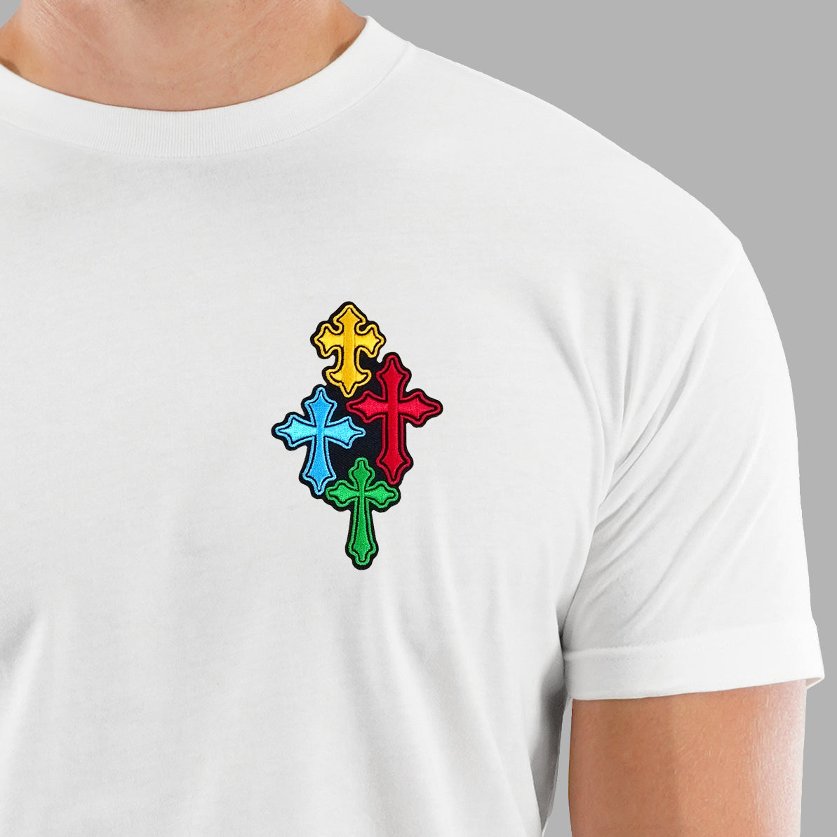 Crosses Chroma Patch Tri-Blend T-Shirt – SLEEFS