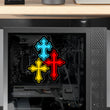 Crosses Chroma Sticker