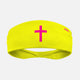 Faith Cross Volt Yellow Headband