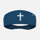 Faith Cross Midnight Blue Headband