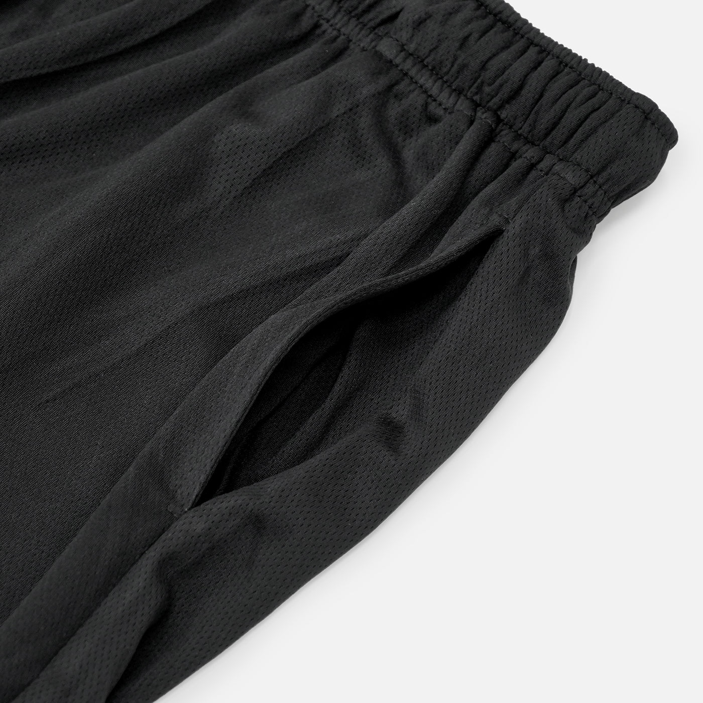 Basic Black Relaxed Shorts - 8&quot;