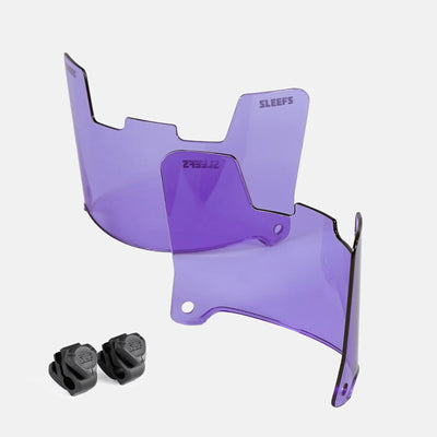 Purple Clear Helmet Eye-Shield Color Tinted Visor for Kids