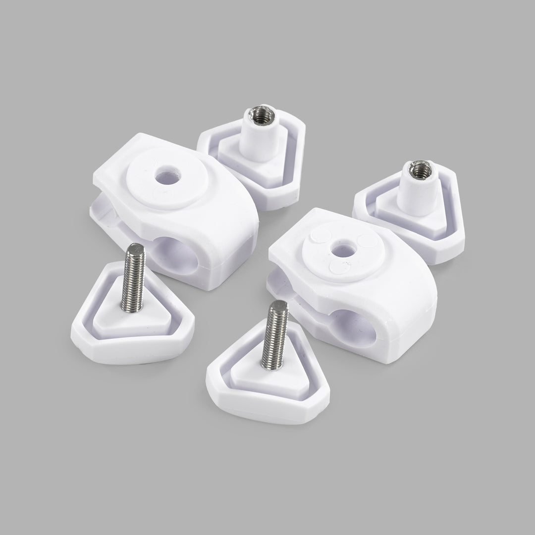 ag2 football helmet clips Sleefs White Football Helmet Visor Quick Clips